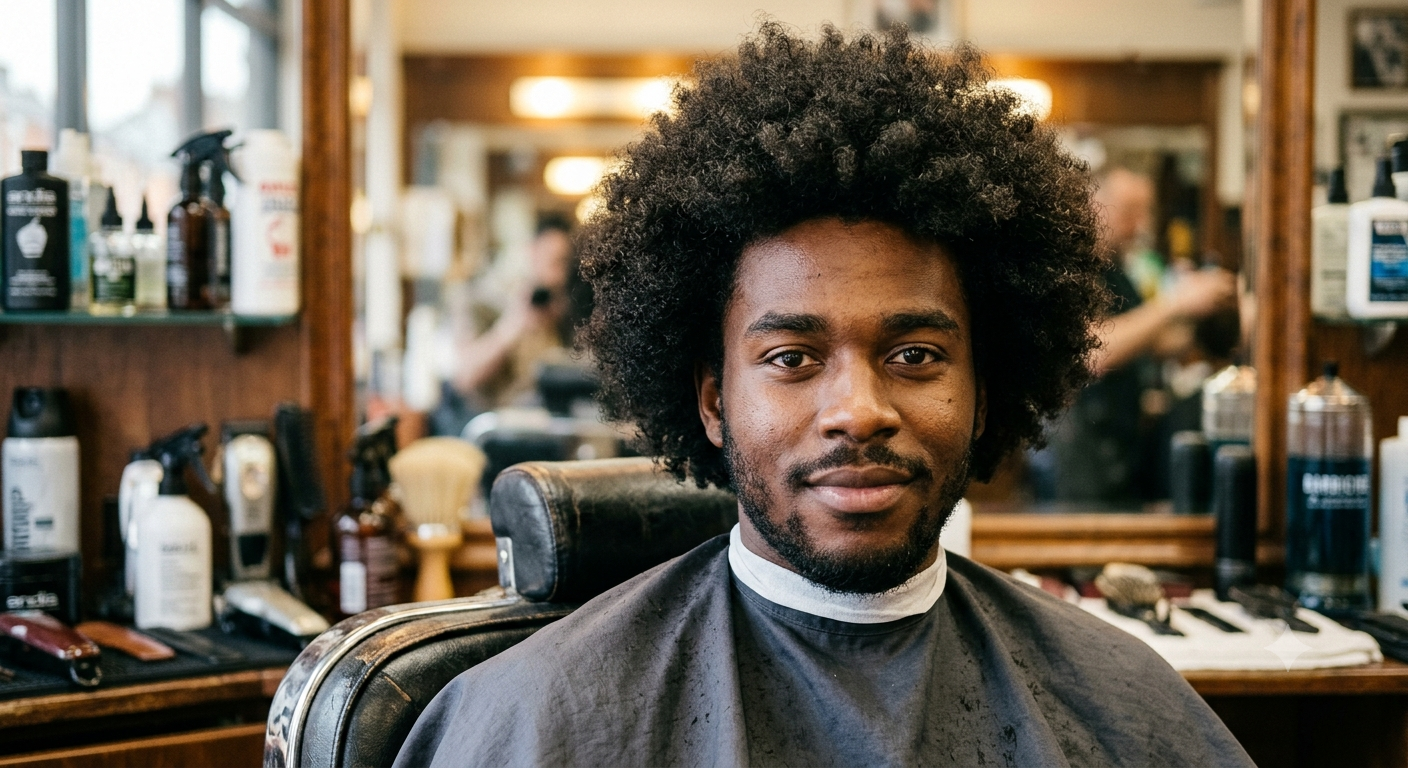 After hair transformation